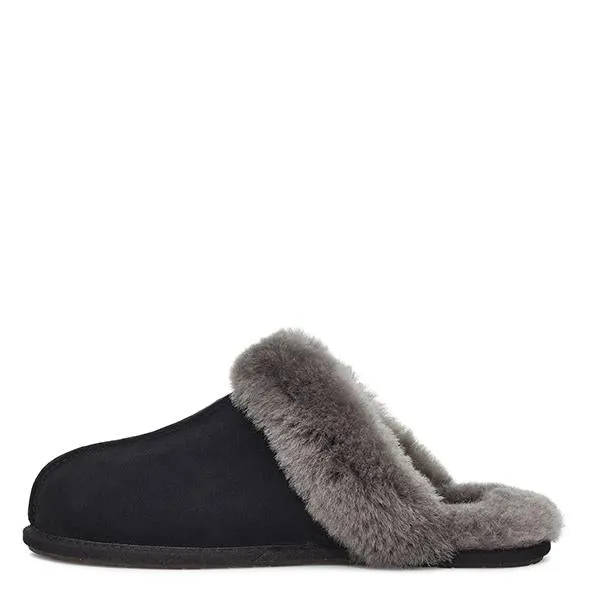 נעלי בית לנשים UGG Scuffette שחור ואפור