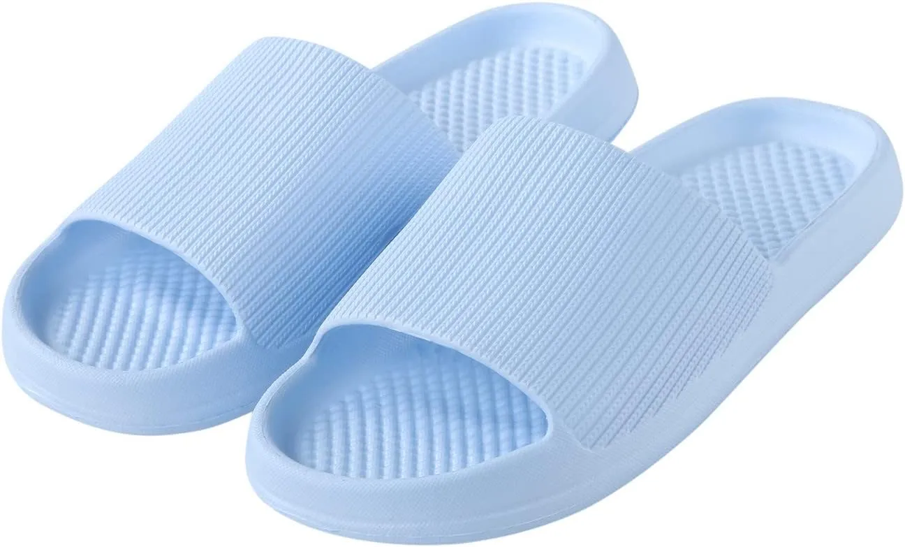 Bath Slippers Men's Shower Shoes Shower Sandals Slippers for Men Travel Sandals Women Indoor Slipper for Gym Soft Sole