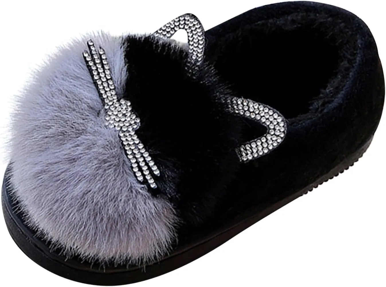 Boys Hard Sole Slippers Kids Children's Boys Girls Fashion Shoes Plush Shoes Indoor Warm And Cute Boys Flip Flops Size 6