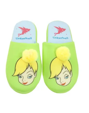 Disney Peter Pan Tinkerbell Fairy Partial 3D Women's Novelty Slippers