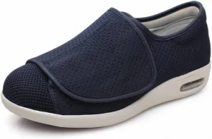 Men Women Edema Shoes, Memory Foam Diabetic Slipper Unisex Outdoor Indoor Orthopaedic Slippers Anti-Skid Wide Fit Swollen Feet Shoes