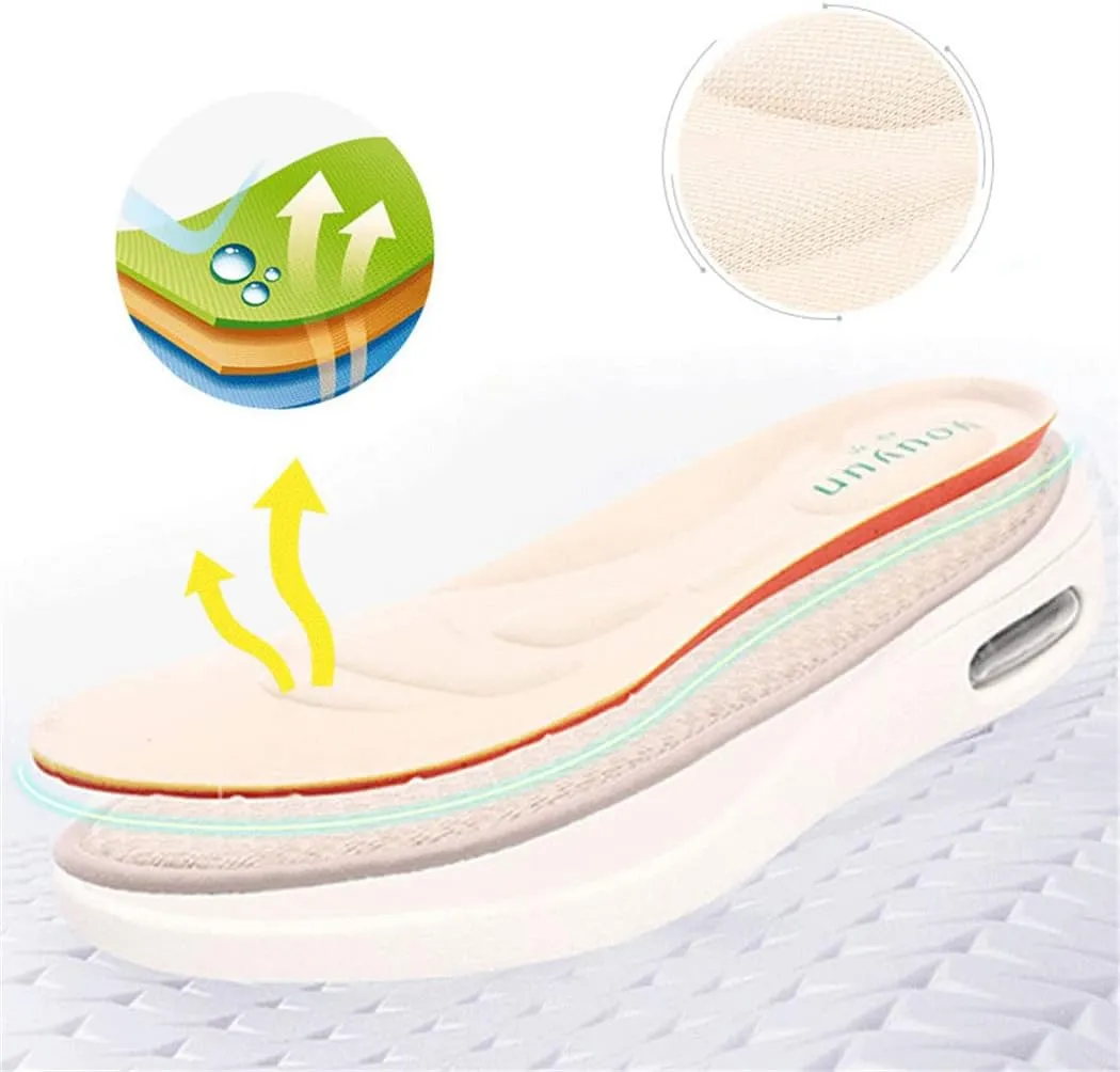 Men Women Edema Shoes, Memory Foam Diabetic Slipper Unisex Outdoor Indoor Orthopaedic Slippers Anti-Skid Wide Fit Swollen Feet Shoes