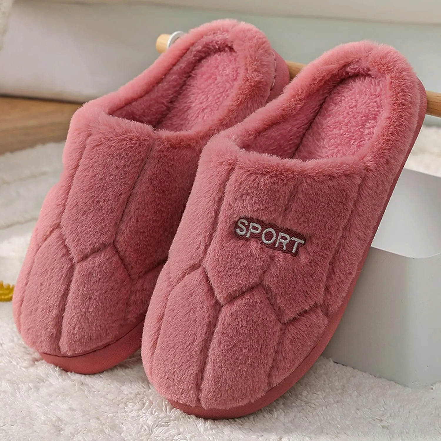 Mens House Slippers Open Toe Open Toe House Slippers Ladies Slippers with Arch Support Plush Sneaker Slippers Shoes Nativity Sets for Christmas Indoor Gifts for Wife 2023