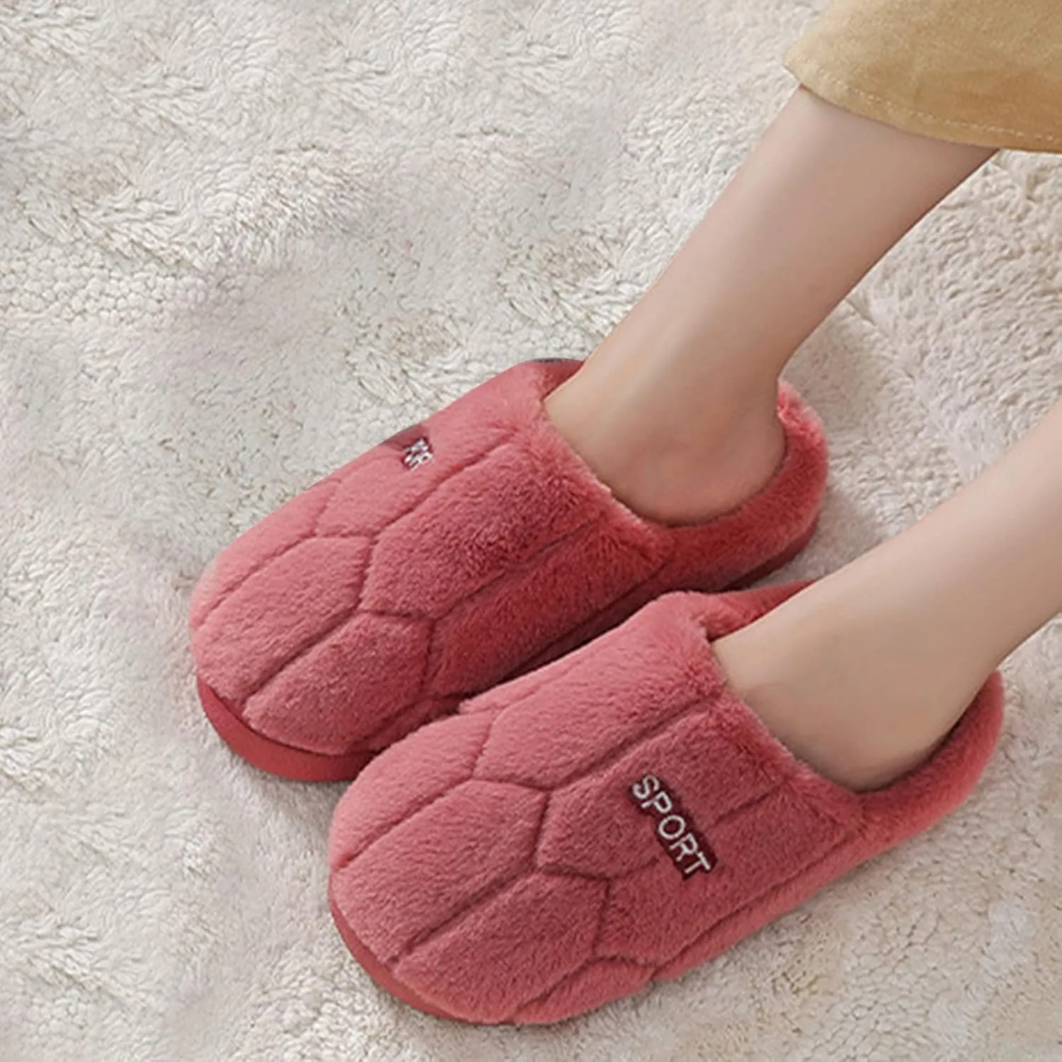 Mens House Slippers Open Toe Open Toe House Slippers Ladies Slippers with Arch Support Plush Sneaker Slippers Shoes Nativity Sets for Christmas Indoor Gifts for Wife 2023
