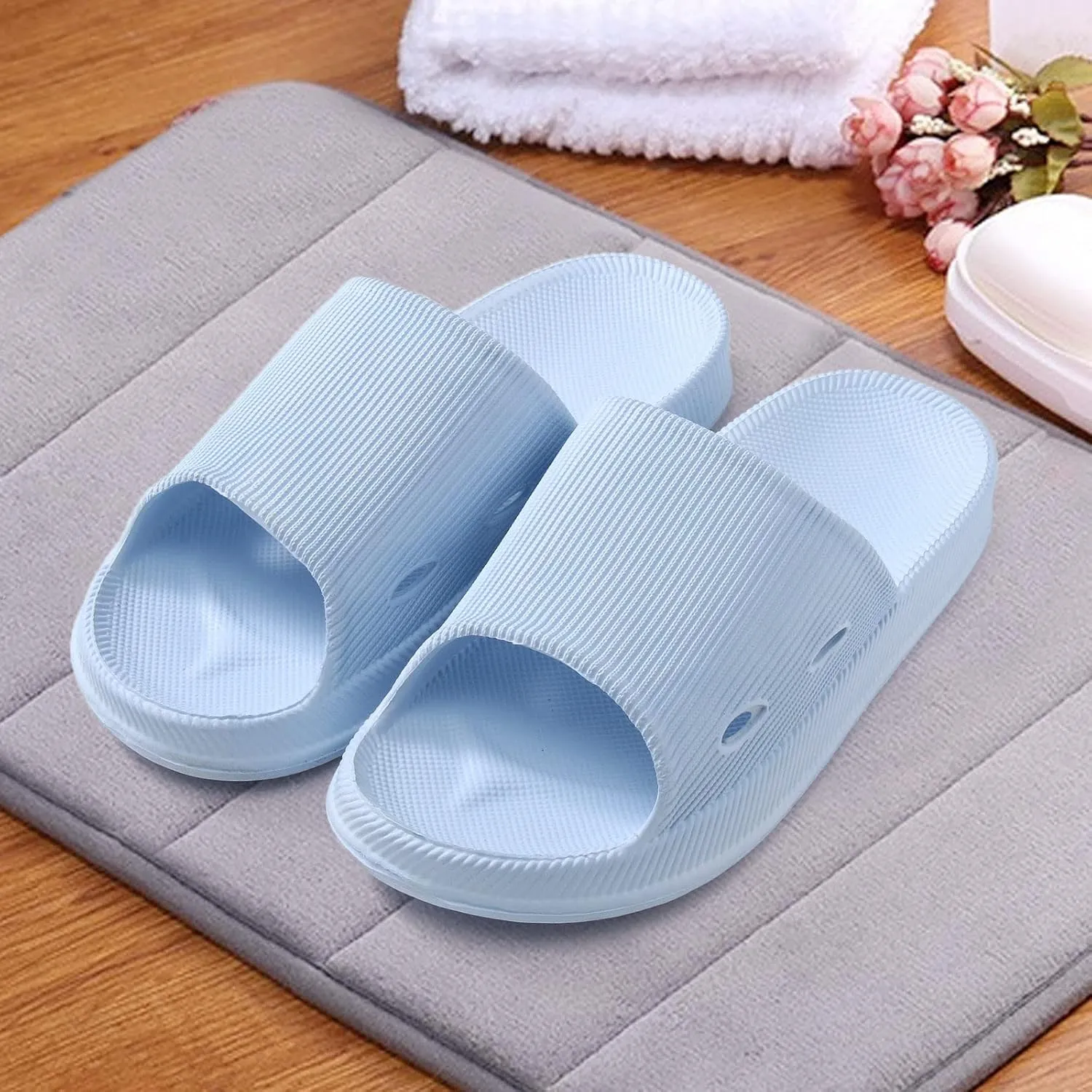 Mens Shower Shoes Shower Shoes Women Mens Slides Slides for Women House Comfortable Quick Drying Slippers