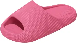 Pillow Slippers for Women and Men Summer Shower Slides Non Slip Quick Drying Bathroom Sandals Thick Sole Mens Slides