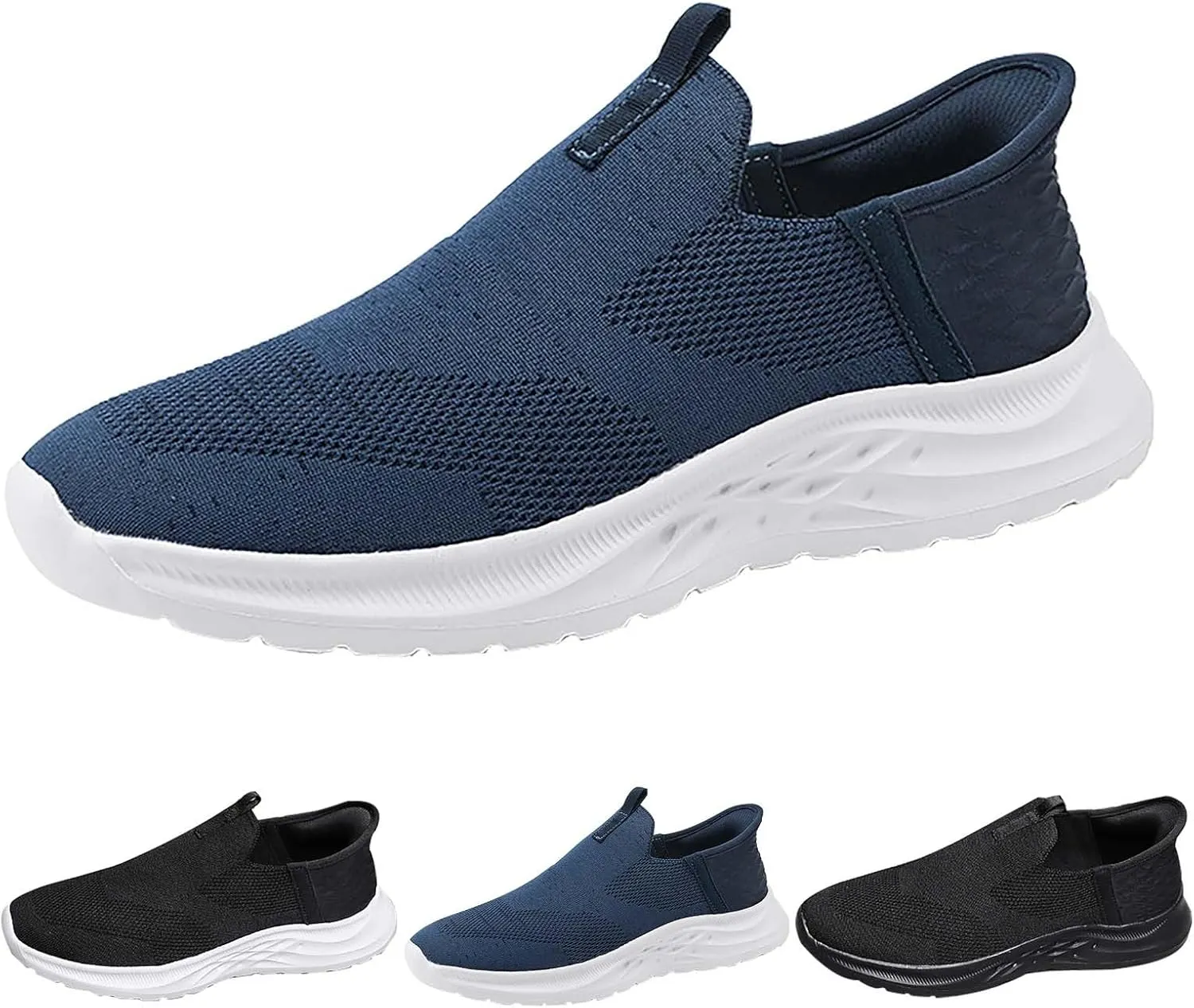 Running Shoes for Men Arch Support Casual Shoes for Fall White Platform Sneakers Women's Walking Lightweight Tennis Slip On Tennis Shoe Loafers Dress Shoe