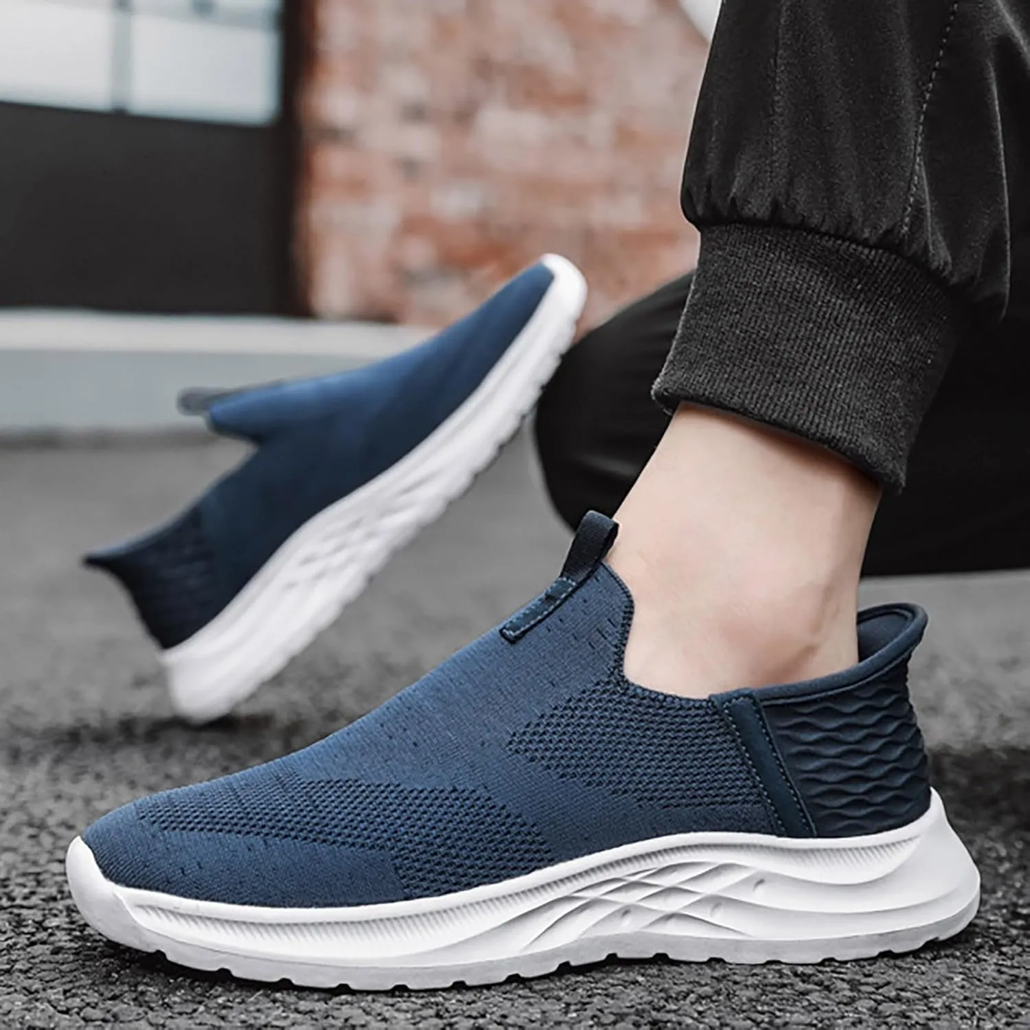 Running Shoes for Men Arch Support Casual Shoes for Fall White Platform Sneakers Women's Walking Lightweight Tennis Slip On Tennis Shoe Loafers Dress Shoe