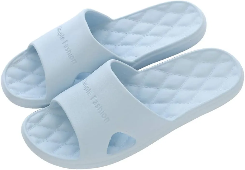 Showers Sandals Womens Cloud Slides Mens Bath Slippers Pillow Slippers Comfort Lightweight Open Toe Quick Drying