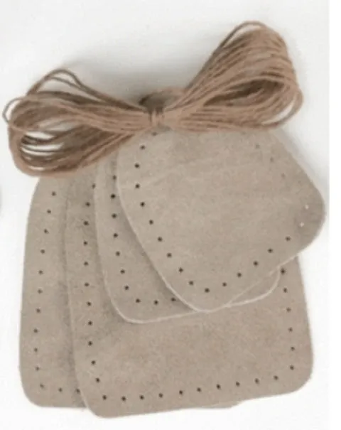 Slipper Bottoms Leather