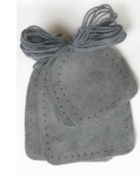 Slipper Bottoms Leather