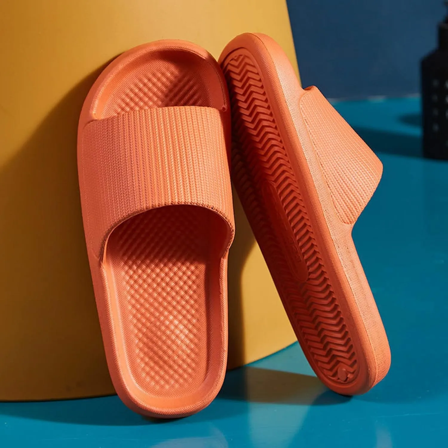 Summer Home Household Indoor Slip Thick Soled EVA Women Slippers Shower Slippers Mens