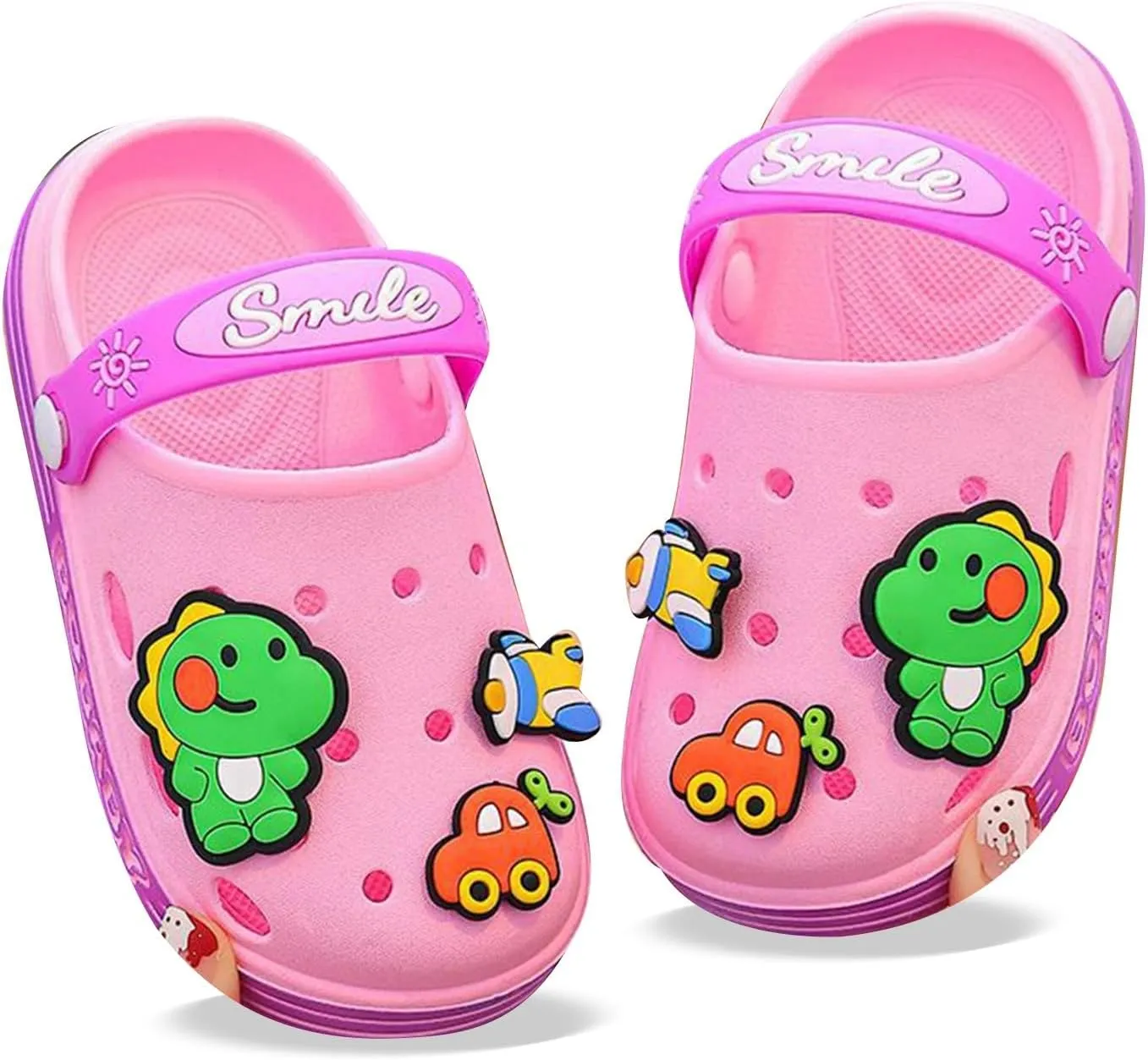 Toddler Kids Boys Girls Cute Garden Water Clogs Sandals Slip On Shoes Slipper Slides Outdoor Summer Beach Pool Shoes