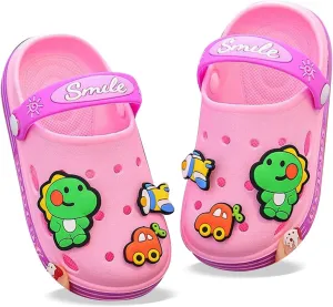 Toddler Kids Boys Girls Cute Garden Water Clogs Sandals Slip On Shoes Slipper Slides Outdoor Summer Beach Pool Shoes