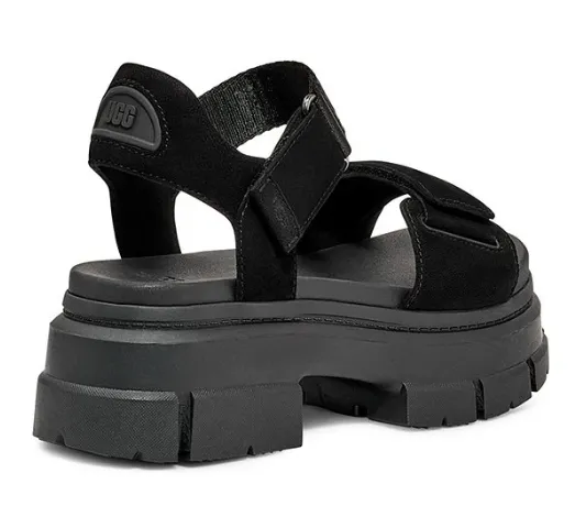 UGG Ashton Leather Ankle Strap Platform Sandals