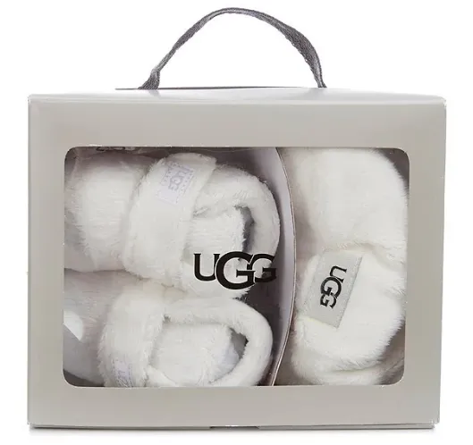 UGG Bixbee And Beanie Crib Shoes Gift Set (Infant)