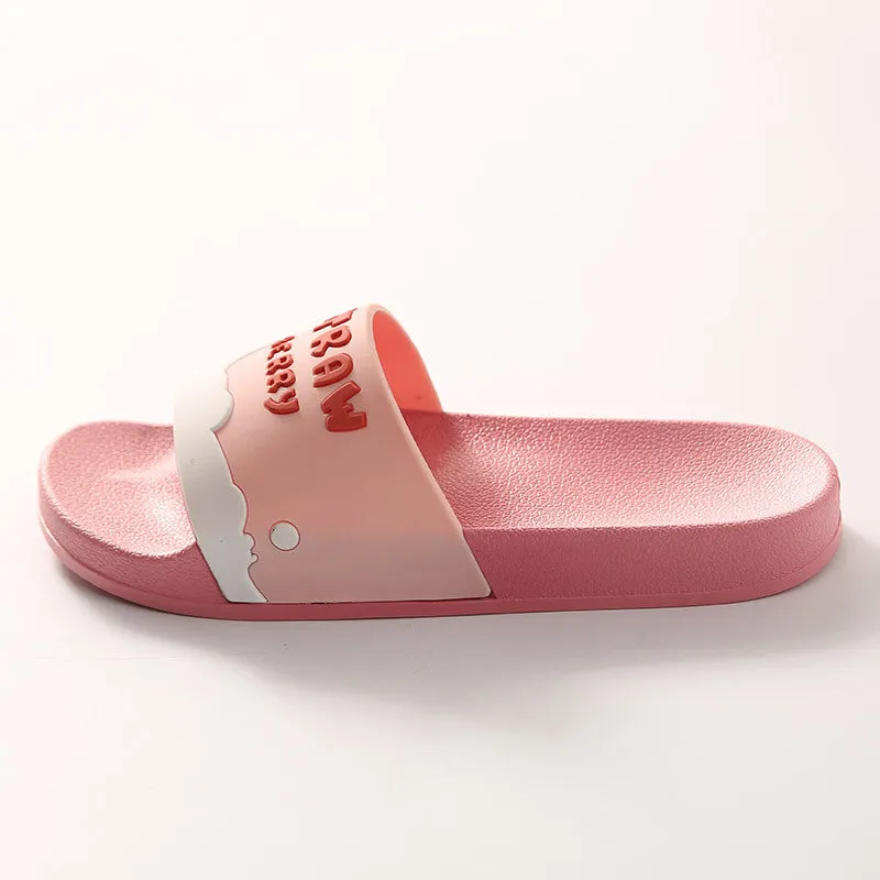 Women's Flip-Flop Slippers with Fruit