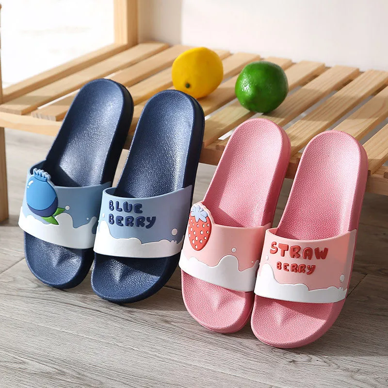 Women's Flip-Flop Slippers with Fruit